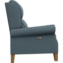  Best Home Furnishings Joanna 0LP20HBLU Power High Leg Recliner - Tranquil/Honey Birch IMAGE 3