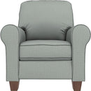  Best Home Furnishings Kayne 0LP40DW Power High Leg Recliner - Power Blue/Dark Walnut IMAGE 2