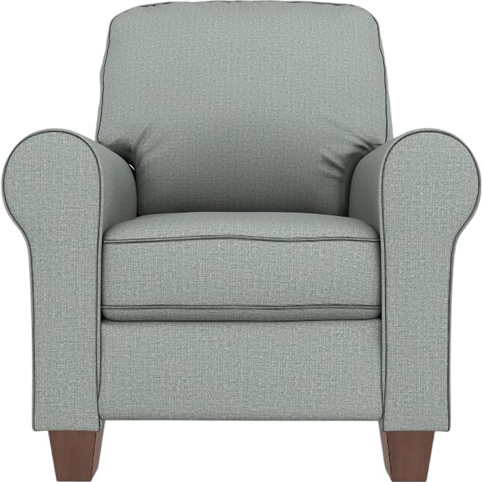  Best Home Furnishings Kayne 0LP40DW Power High Leg Recliner - Power Blue/Dark Walnut IMAGE 2