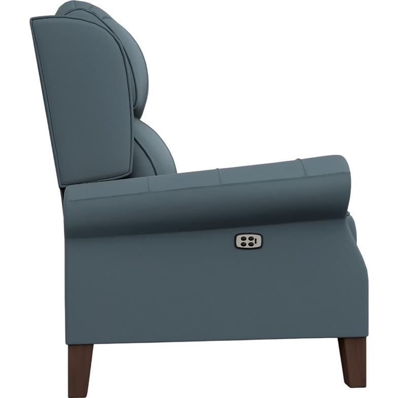  Best Home Furnishings Joanna 0LZ20DWLU Power Tilt Headrest High Leg Recliner - Tranquil/Dark Walnut IMAGE 3