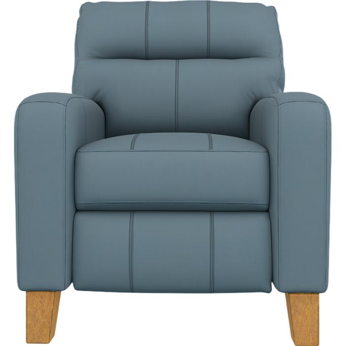  Best Home Furnishings Wynne 0L10HBLU High Leg Recliner - Tranquil/Honey Birch IMAGE 2