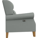  Best Home Furnishings Joanna 0L20HB High Leg Recliner - Power Blue/Honey Birch IMAGE 3