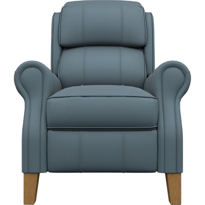  Best Home Furnishings Joanna 0L20HBLU High Leg Recliner - Tranquil/Honey Birch IMAGE 2