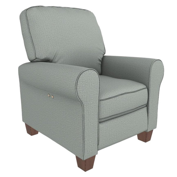  Best Home Furnishings Kayne 0L40DW High Leg Recliner - Power Blue/Dark Walnut IMAGE 1