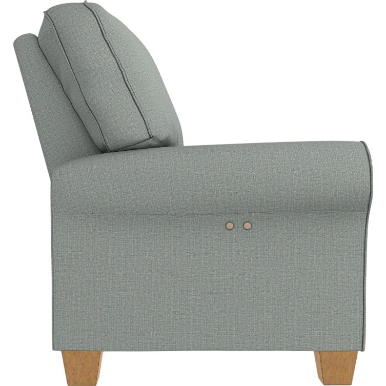  Best Home Furnishings Kayne 0L40HB High Leg Recliner - Power Blue/Honey Birch IMAGE 3