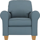  Best Home Furnishings Kayne 0L40HBLU High Leg Recliner - Tranquil/Honey Birch IMAGE 2