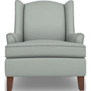  Best Home Furnishings Andrea 0170DW Stationary Chair - Power Blue/Dark Walnut IMAGE 2