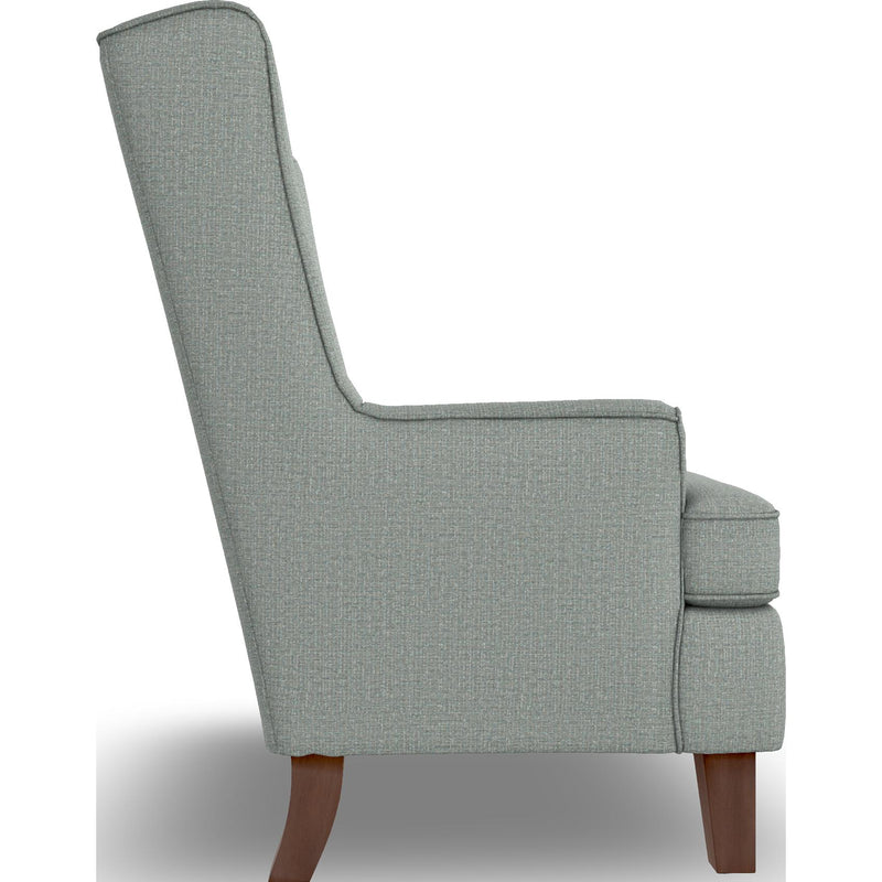  Best Home Furnishings Andrea 0170DW Stationary Chair - Power Blue/Dark Walnut IMAGE 3