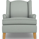  Best Home Furnishings Andrea 0170HB Stationary Chair - Power Blue/Honey Birch IMAGE 2