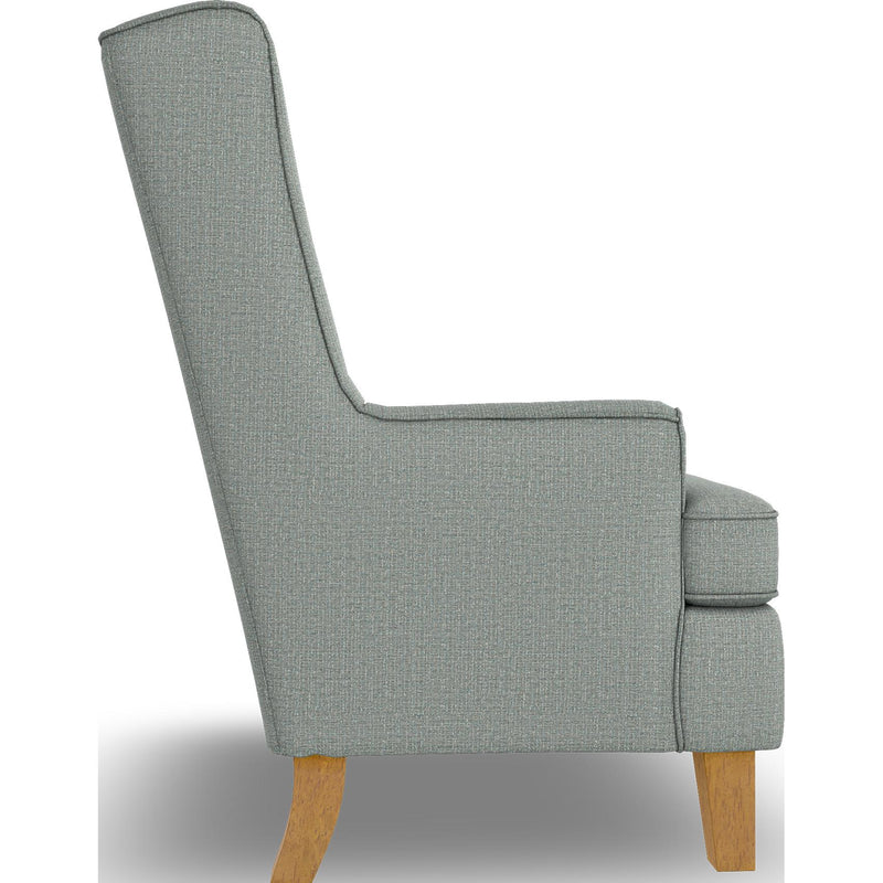  Best Home Furnishings Andrea 0170HB Stationary Chair - Power Blue/Honey Birch IMAGE 3