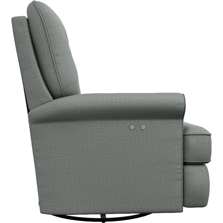  Best Home Furnishings Carissa 1AI85 Swivel Glider Recliner - Power Blue IMAGE 3