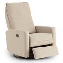  Best Home Furnishings Calli 1AI95 Swivel Glider Recliner - Tan IMAGE 2