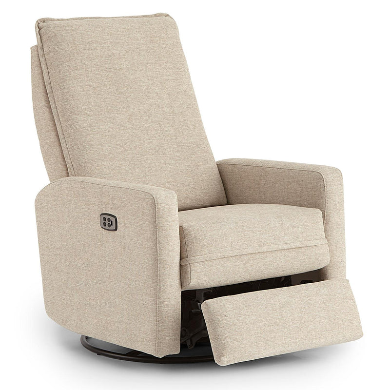  Best Home Furnishings Calli 1AI95 Swivel Glider Recliner - Tan IMAGE 2