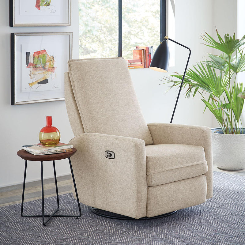  Best Home Furnishings Calli 1AP95 Power Swivel Glider Recliner - Tan IMAGE 4