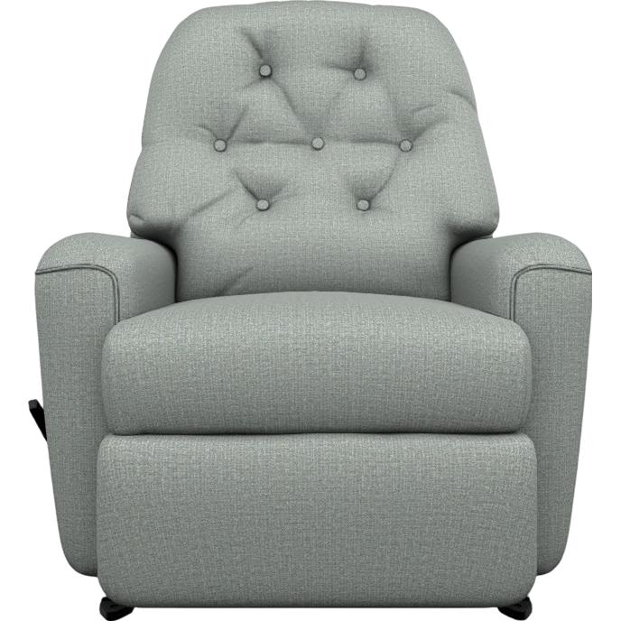  Best Home Furnishings Cara 1AW45 Swivel Glider Recliner - Power Blue IMAGE 2