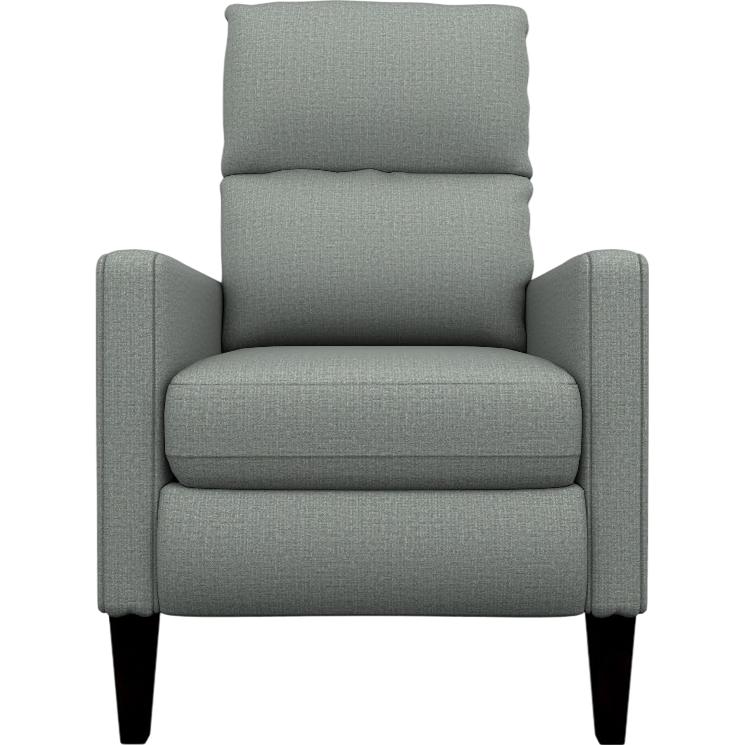  Best Home Furnishings Janae 1LP30E Power High Leg Recliner - Power Blue/Espresso IMAGE 2