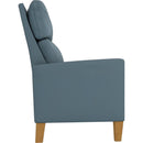  Best Home Furnishings Janae 1LP30HBLU Power High Leg Recliner - Tranquil/Honey Birch IMAGE 3