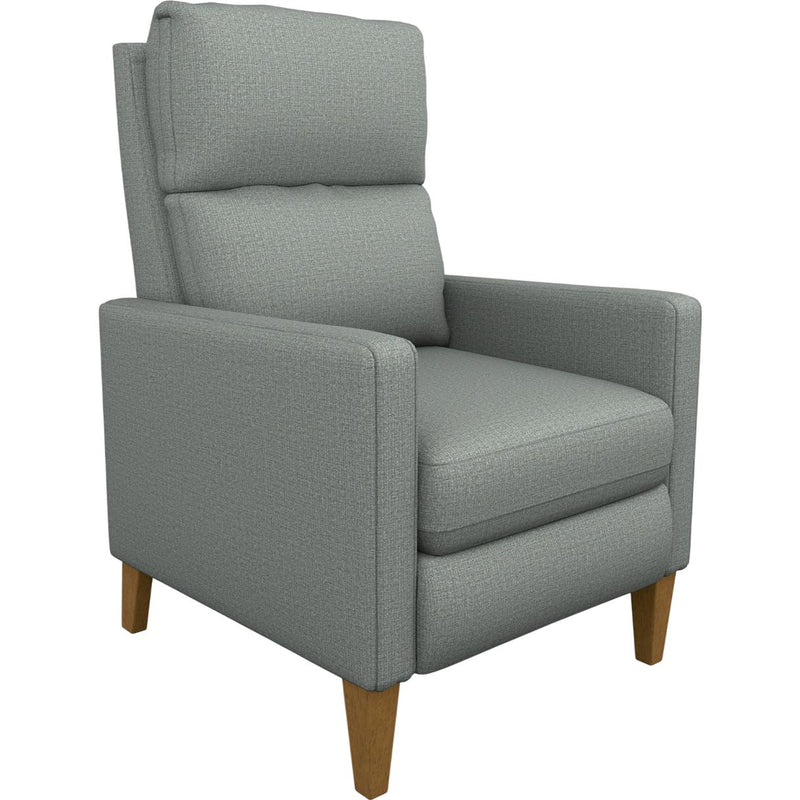  Best Home Furnishings Janae 1L30HB High Leg Recliner - Power Blue/Honey Birch IMAGE 1