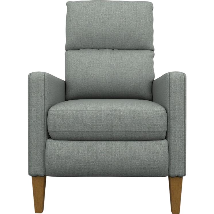  Best Home Furnishings Janae 1L30HB High Leg Recliner - Power Blue/Honey Birch IMAGE 2