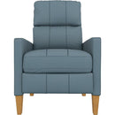  Best Home Furnishings Janae 1L30HBLU High Leg Recliner - Tranquil/Honey Birch IMAGE 2