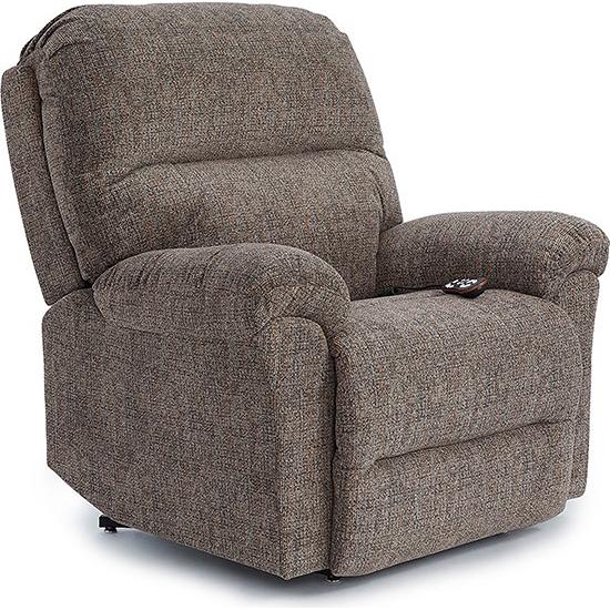  Best Home Furnishings Badge 10BZ30 Power Head Tilt Zero Gravity Recliner - Caramel IMAGE 1