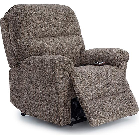  Best Home Furnishings Badge 10BZ30 Power Head Tilt Zero Gravity Recliner - Caramel IMAGE 2