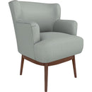  Best Home Furnishings Kelida 1048DW Swivel Chair - Power Blue/Dark Walnut IMAGE 1