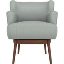  Best Home Furnishings Kelida 1048DW Swivel Chair - Power Blue/Dark Walnut IMAGE 2