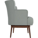  Best Home Furnishings Kelida 1048DW Swivel Chair - Power Blue/Dark Walnut IMAGE 3