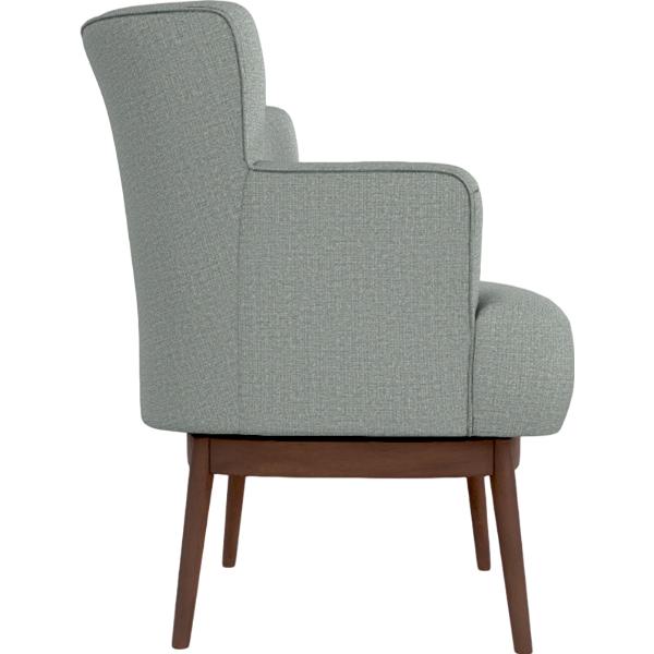  Best Home Furnishings Kelida 1048DW Swivel Chair - Power Blue/Dark Walnut IMAGE 3