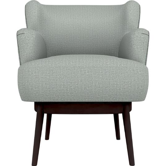  Best Home Furnishings Kelida 1048E Swivel Chair - Power Blue/Espresso IMAGE 2