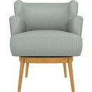  Best Home Furnishings Kelida 1048HB Swivel Chair - Power Blue/Honey Birch IMAGE 2