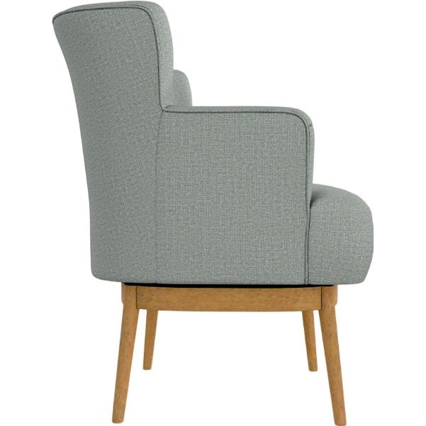  Best Home Furnishings Kelida 1048HB Swivel Chair - Power Blue/Honey Birch IMAGE 3