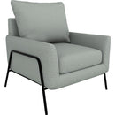  Best Home Furnishings Morely 1070BM Stationary Chair - Power Blue/BLACK METAL IMAGE 1