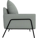  Best Home Furnishings Morely 1070BM Stationary Chair - Power Blue/BLACK METAL IMAGE 3