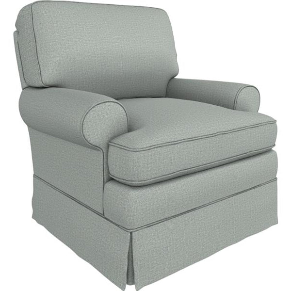  Best Home Furnishings Quinn 1577 Swivel Glider Chair - Power Blue IMAGE 1