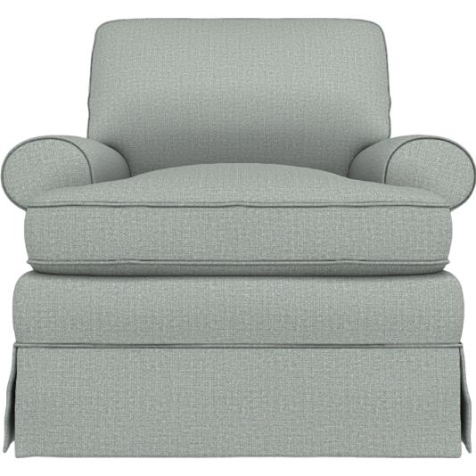  Best Home Furnishings Quinn 1577 Swivel Glider Chair - Power Blue IMAGE 2