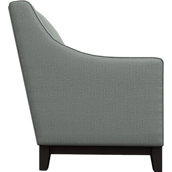  Best Home Furnishings Mariko 2070E Stationary Chair - Power Blue/Espresso IMAGE 3