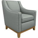  Best Home Furnishings Mariko 2070HB Stationary Chair - Power Blue/Honey Birch IMAGE 1