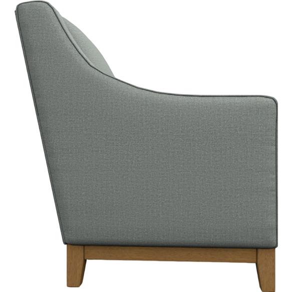  Best Home Furnishings Mariko 2070HB Stationary Chair - Power Blue/Honey Birch IMAGE 3