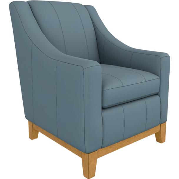  Best Home Furnishings Mariko 2070HBL Stationary Chair - Tranquil/Honey Birch IMAGE 1