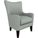  Best Home Furnishings Novae 2080E Stationary Chair - Power Blue/Espresso IMAGE 1