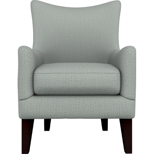  Best Home Furnishings Novae 2080E Stationary Chair - Power Blue/Espresso IMAGE 2