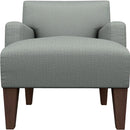  Best Home Furnishings Randi 2110DW Stationary Chair - Power Blue/Dark Walnut IMAGE 2