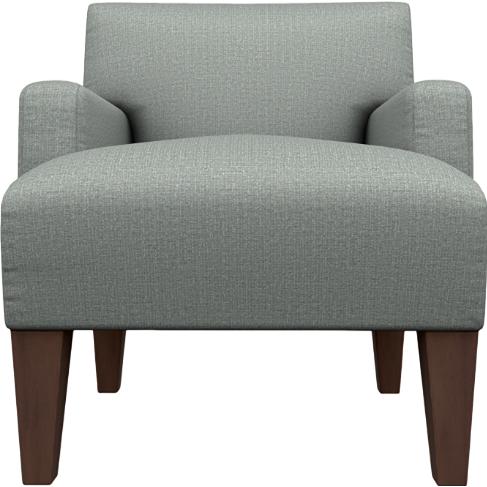  Best Home Furnishings Randi 2110DW Stationary Chair - Power Blue/Dark Walnut IMAGE 2