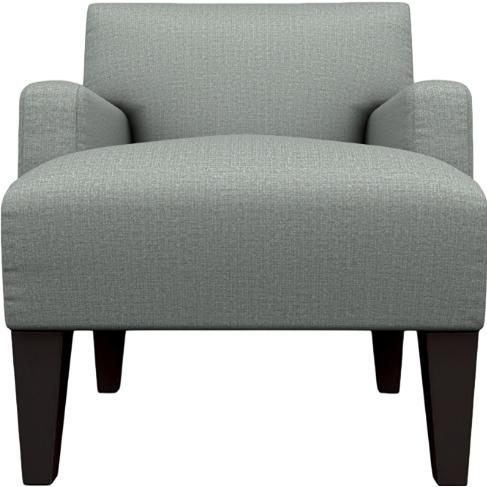  Best Home Furnishings Randi 2110E Stationary Chair - Power Blue/Espresso IMAGE 2