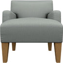  Best Home Furnishings Randi 2110HB Stationary Chair - Power Blue/Honey Birch IMAGE 2