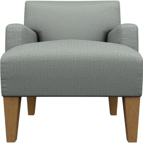  Best Home Furnishings Randi 2110HB Stationary Chair - Power Blue/Honey Birch IMAGE 2