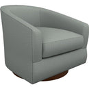  Best Home Furnishings Ennely 2128DW Swivel Chair - Power Blue/Dark Walnut IMAGE 1