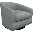  Best Home Furnishings Ennely 2128E Swivel Chair - Power Blue/Espresso IMAGE 1